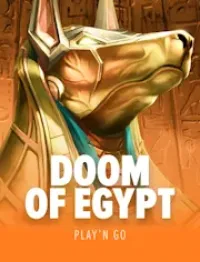 doom of egypt slot logo